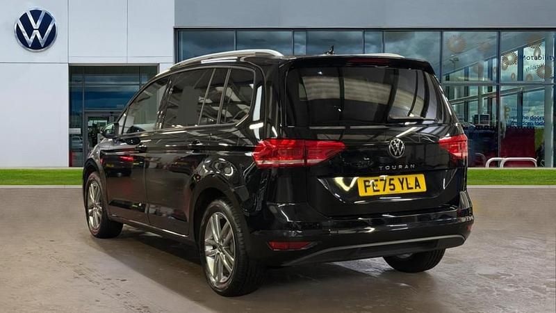 Used VW Touran Match 150 HP (110 kW) 2025 Grenadilla black metallic MPV