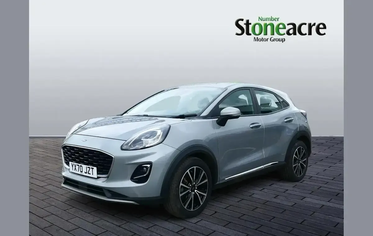 Used Ford Puma Titanium 123 HP (90 kW) 2020 Silver SUV