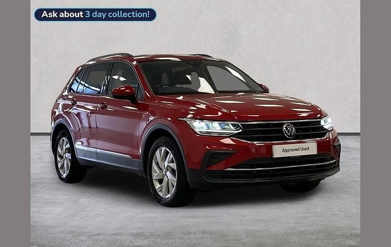 Used VW Tiguan Life 150 HP (110 kW) 2022 Red SUV
