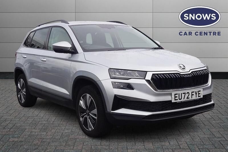 Silver Used 2022 Skoda Karoq SE Drive SUV | £16,799 (Fair price) - Image 1/4