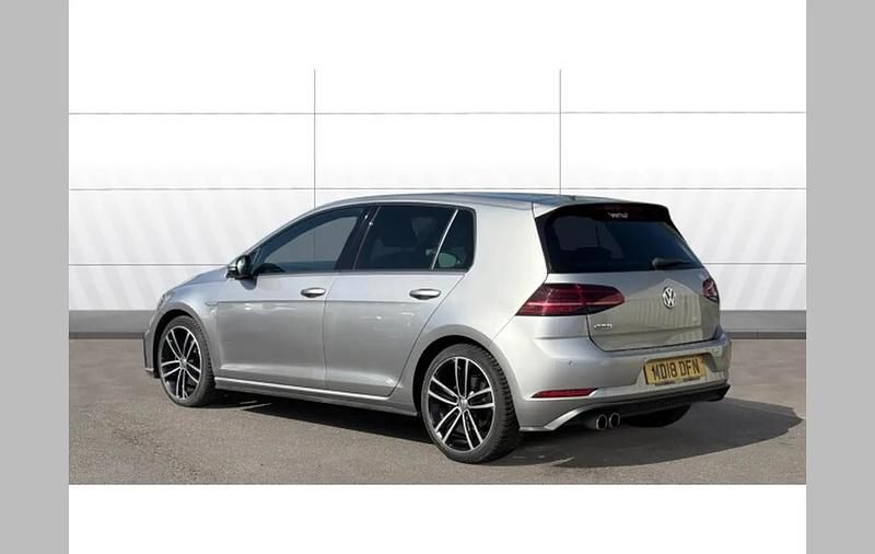 Used VW Golf VII GTD 184 HP (135 kW) 2018 Silver Hatchback