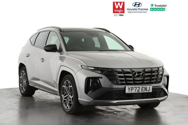 Silver Used 2022 Hyundai Tucson N Line SUV | £25,799 (A bit pricey) - Image 1/3