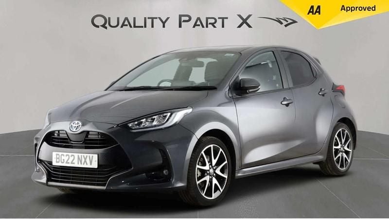 Used Toyota Yaris Hybrid 2022 Grey Hatchback