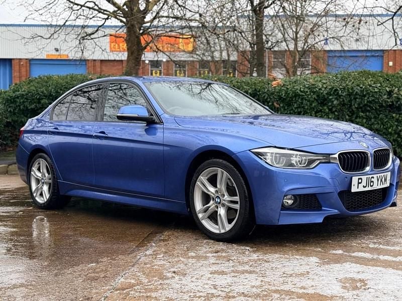 Blue Used 2016 BMW 330e M Sport Sedan | £8,495 (Fair price) - Image 1/4