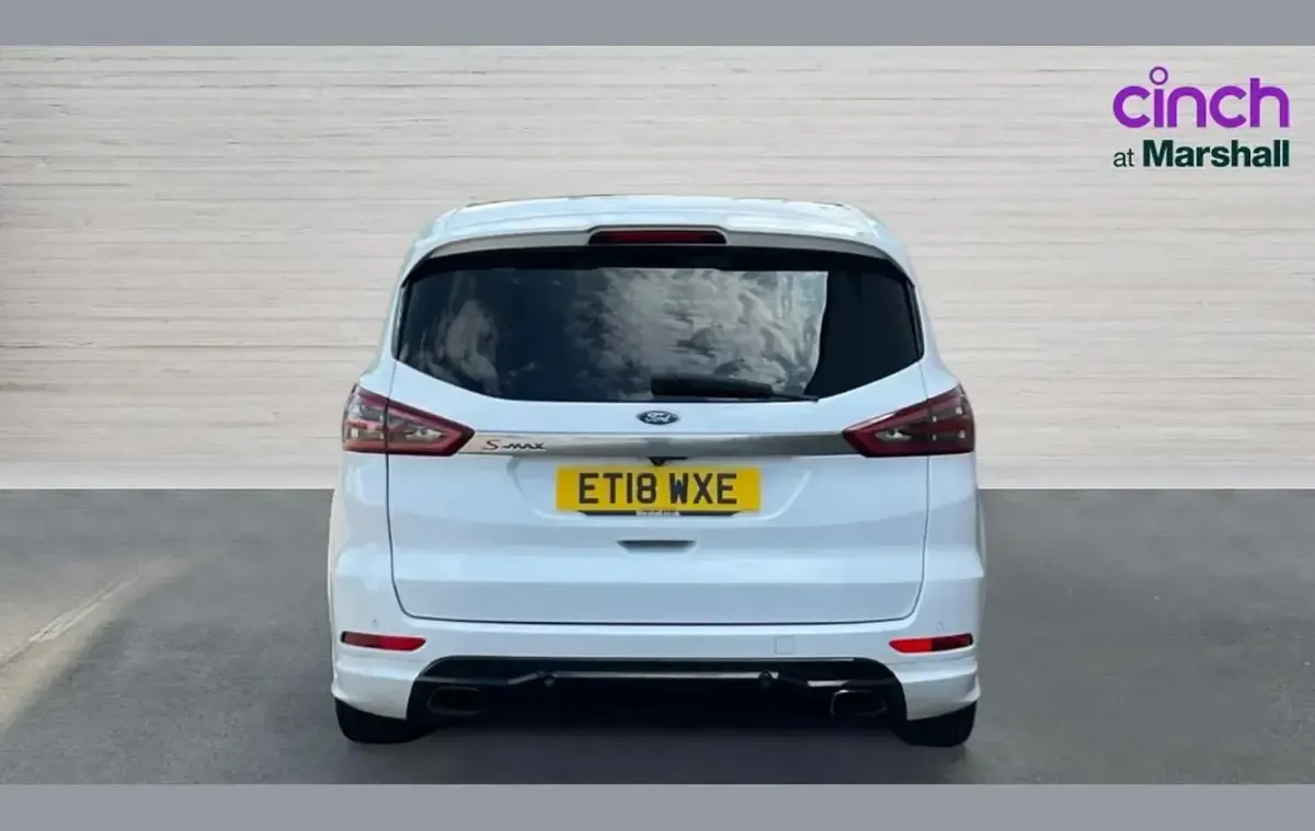 Used Ford S-MAX ST-Line 240 HP (176 kW) 2018 White MPV