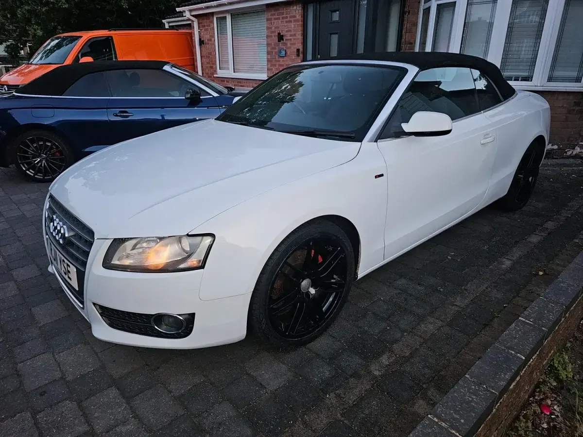Used Audi A5 Cabriolet 2011 White Cabriolet
