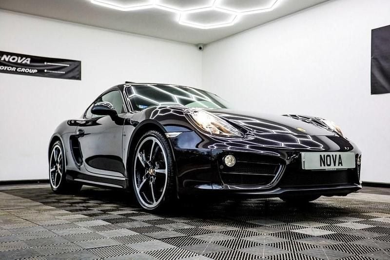 Used Porsche Cayman 275 HP (202 kW) 2014 Black Coupe