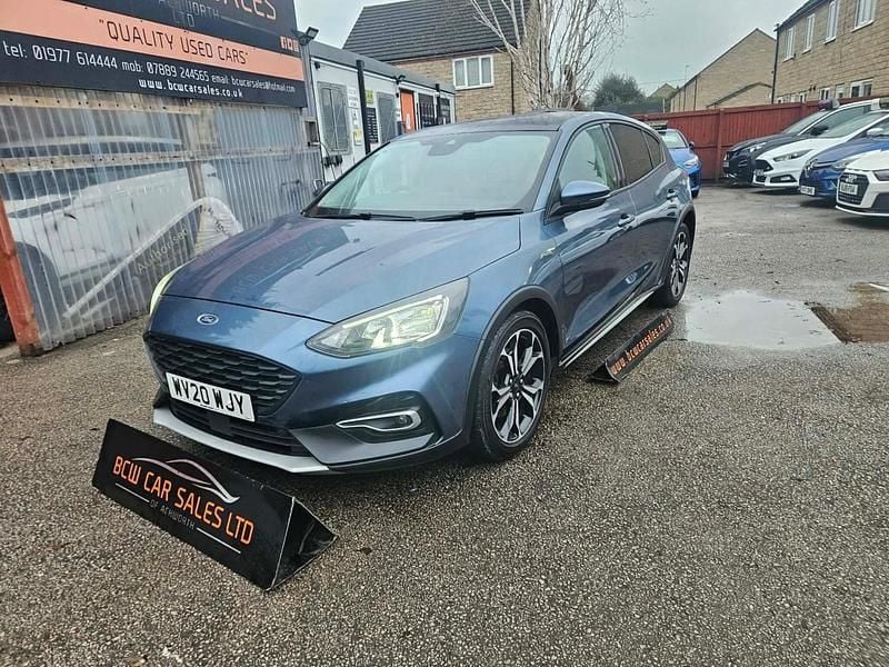 Blue Used 2020 Ford Focus Active X Hatchback | £10,995 (Good price) - Image 1/4