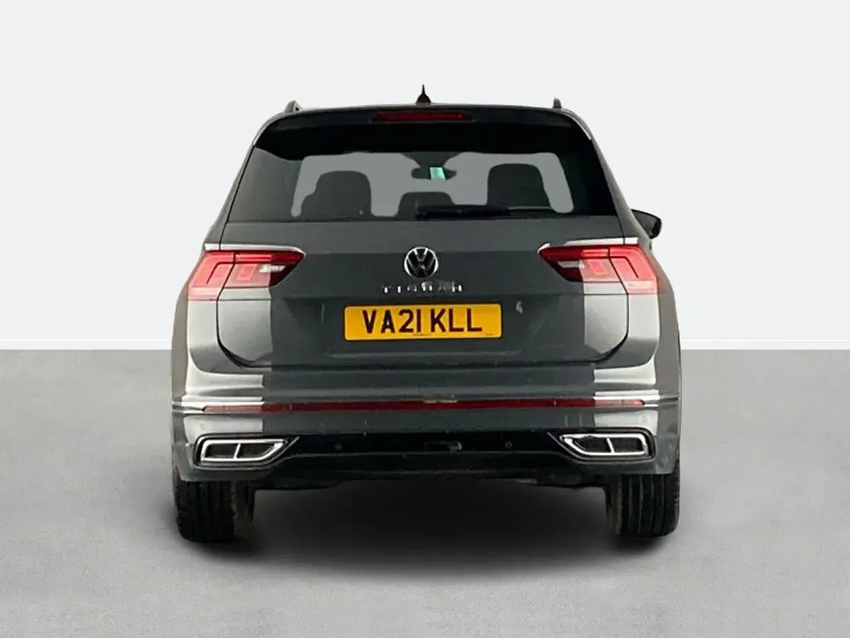 Used VW Tiguan R-line 150 HP (110 kW) 2021 Grey SUV
