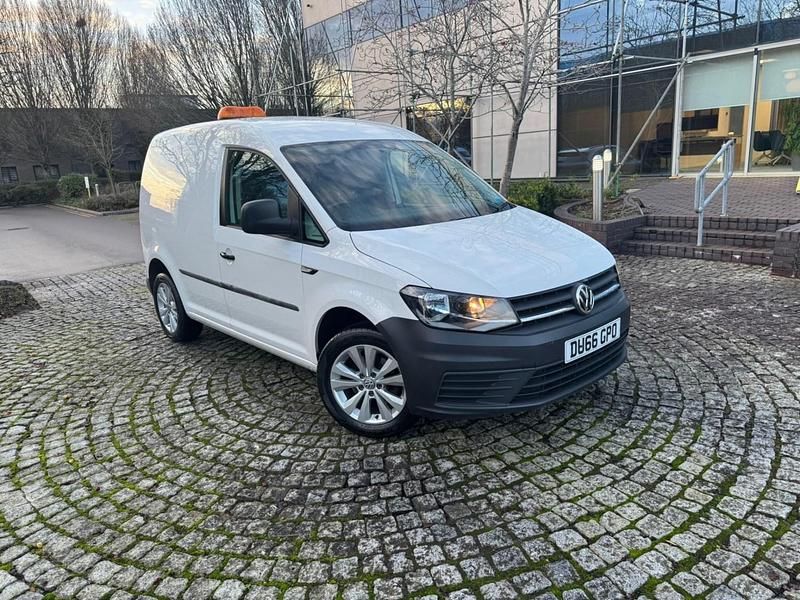 White Used 2016 VW Caddy Startline MPV | £9,995 (Good price) - Image 1/4