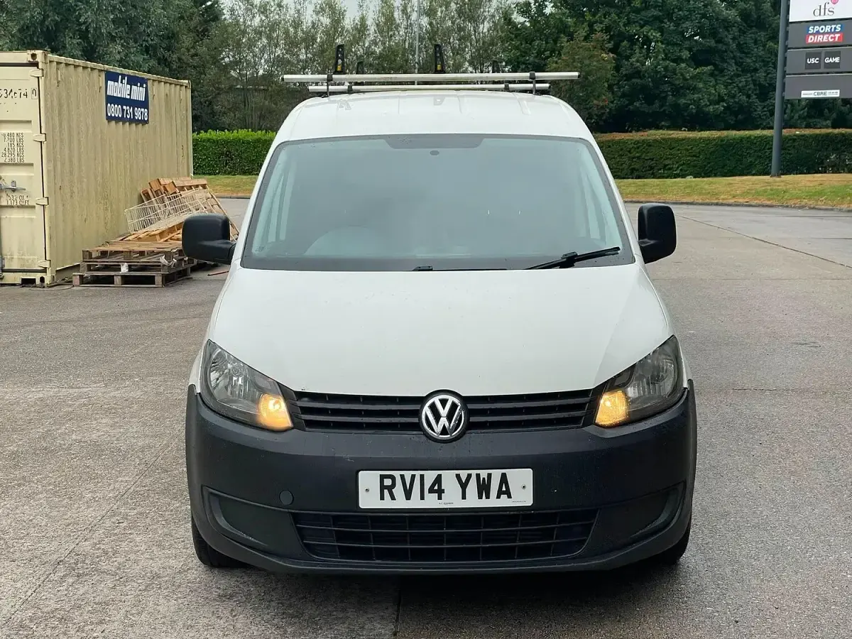 Used VW Caddy Startline 75 HP (55 kW) 2014 White MPV