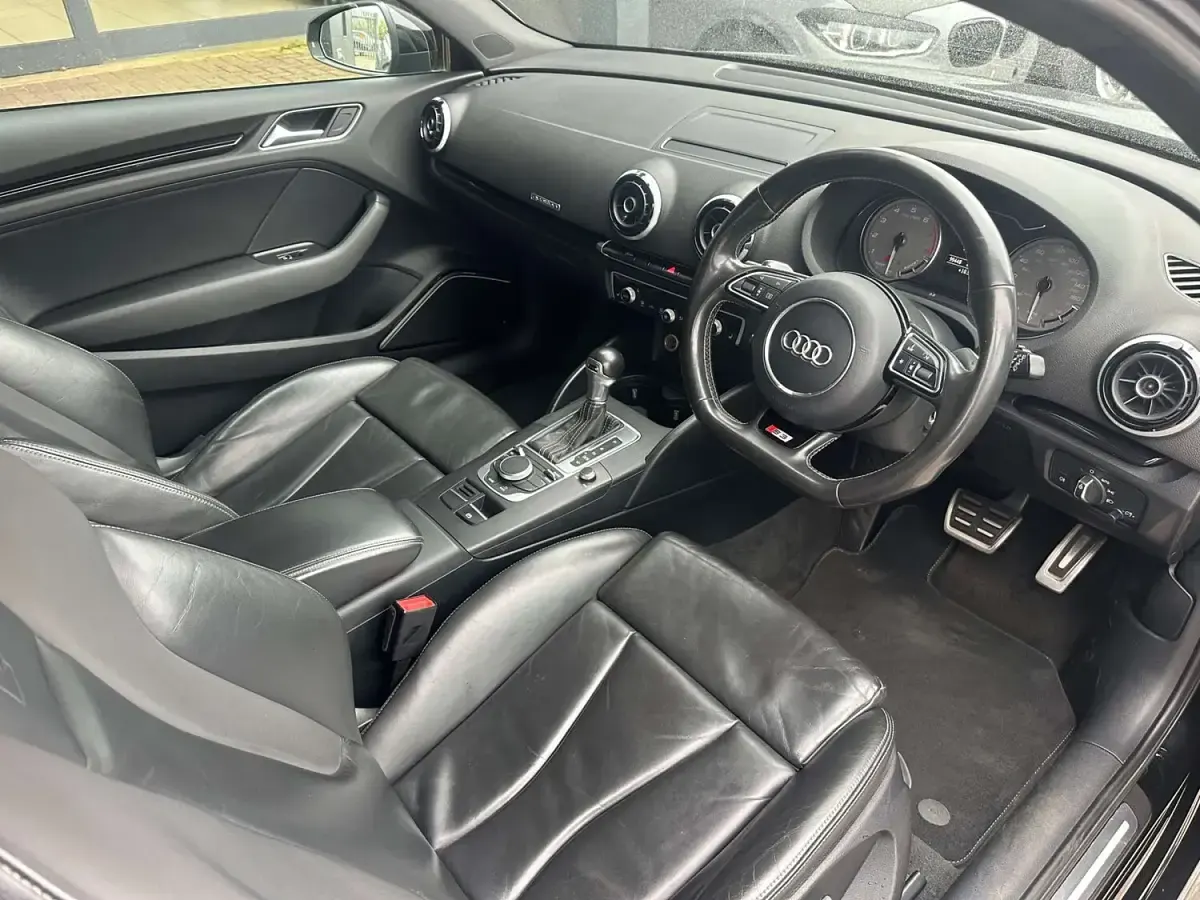 Used Audi S3 Sportback 300 HP (220 kW) 2015 Black Hatchback