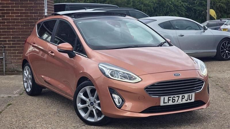 Bronze Used 2017 Ford Fiesta Titanium Hatchback | £10,899 (Fair price) - Image 1/4