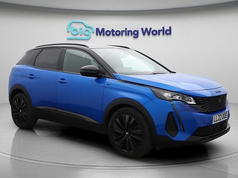 Blue Used 2022 Peugeot 3008 GTi Hatchback | £16,100 (Good price) - Image 1/4