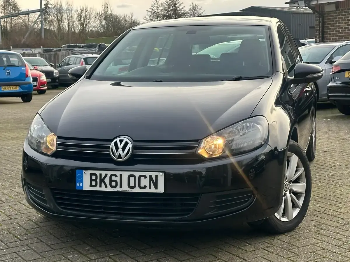 Used VW Golf VII Match 2012 Black Hatchback