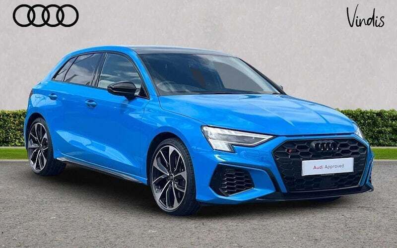 Blue Used 2023 Audi S3 Comfort Hatchback | £40,900 (Expensive) - Image 1/4