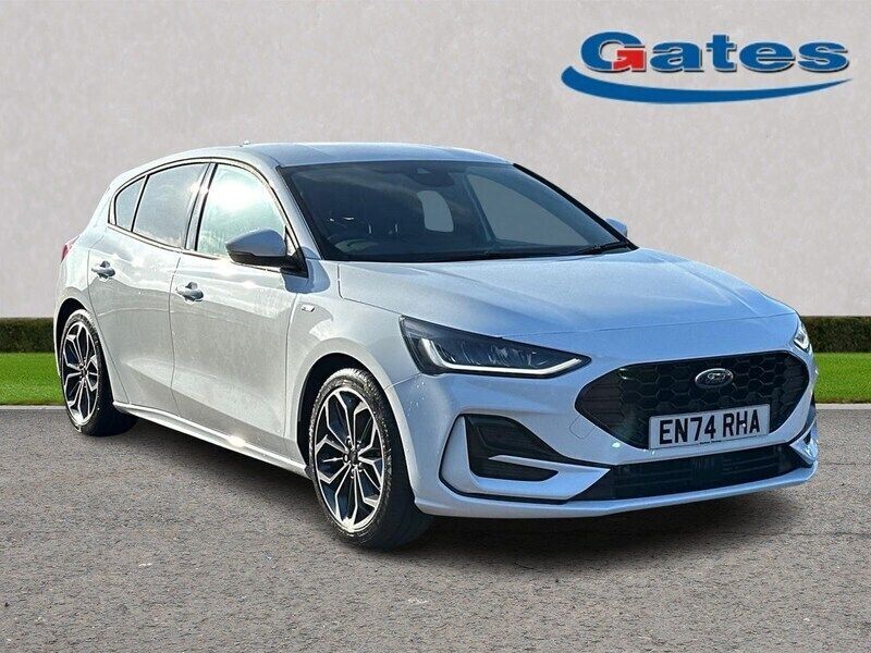 White Used 2025 Ford Focus ST-Line X Hatchback | £24,299 (A bit pricey) - Image 1/4