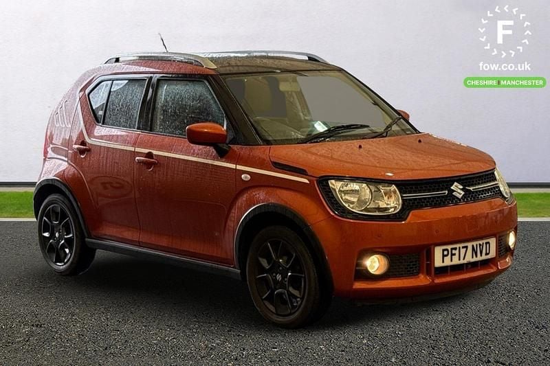 Orange/black Used 2017 Suzuki Ignis SZ-T Hatchback | £10,899 (Fair price) - Image 1/3