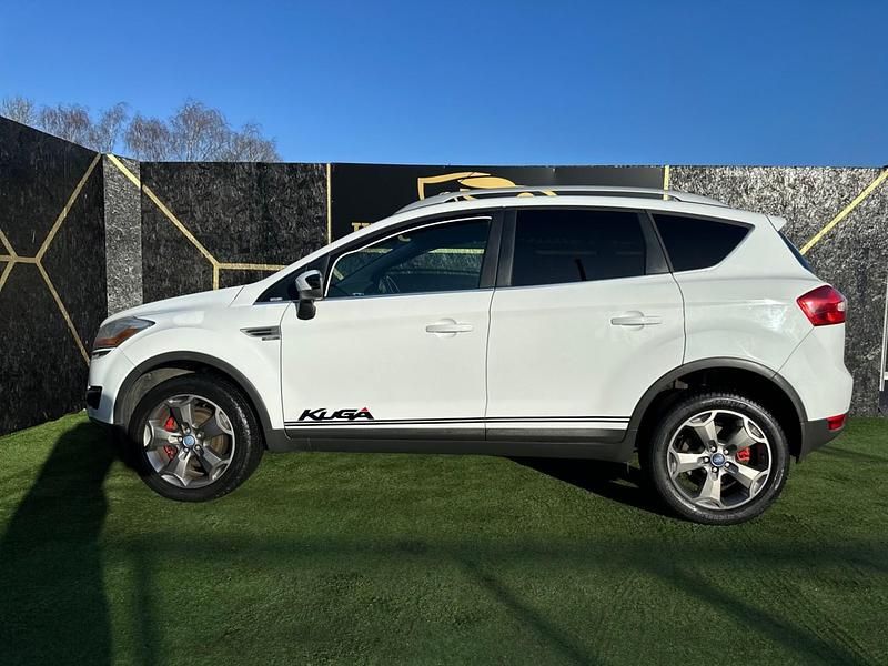 Used Ford Kuga Zetec 136 HP (100 kW) 2008 White SUV