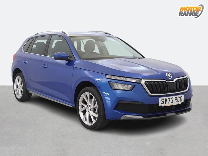Used Skoda Kamiq SE L Executive 150 HP (110 kW) 2023 Blue SUV