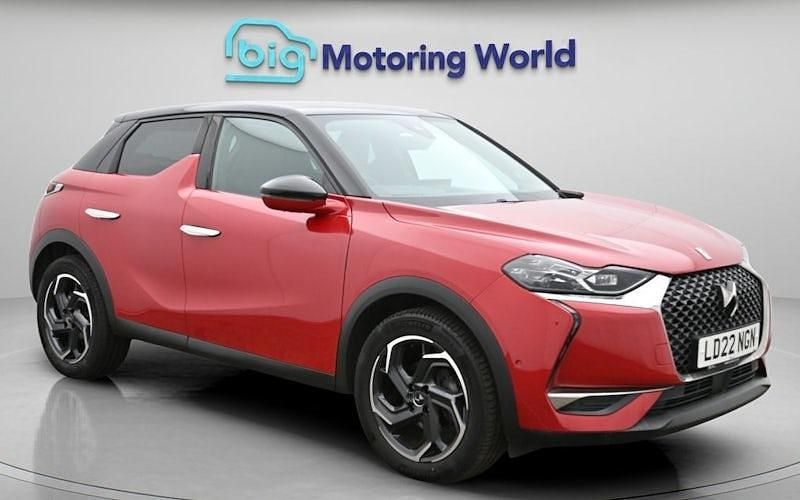 Used DS Automobiles DS3 Crossback Rivoli 131 HP (96 kW) 2022 Red SUV
