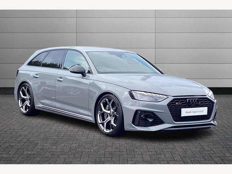 Nardo grey New 2025 Audi RS4 Advanced Estate | £103,150 (Expensive) - Image 1/4