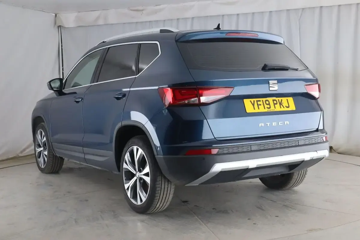 Used Seat Ateca SE Technology 115 HP (84 kW) 2019 Blue SUV