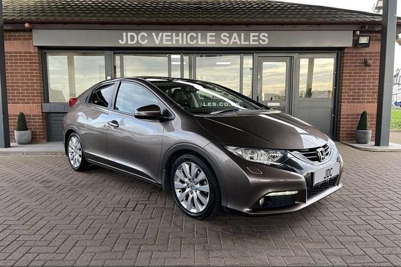 Brown Used 2014 Honda Civic EX Hatchback | £7,990 (Fair price) - Image 1/1