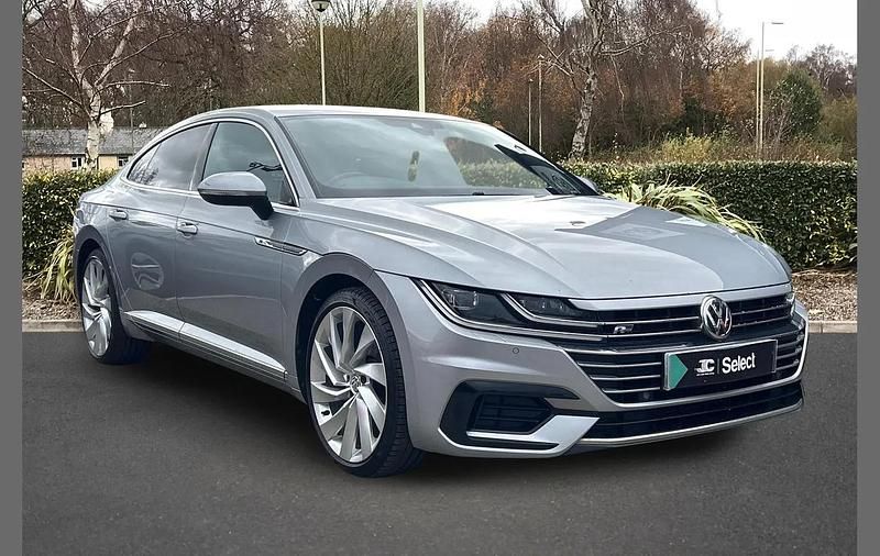 Used VW Arteon R-line 190 HP (139 kW) 2018 Silver Hatchback