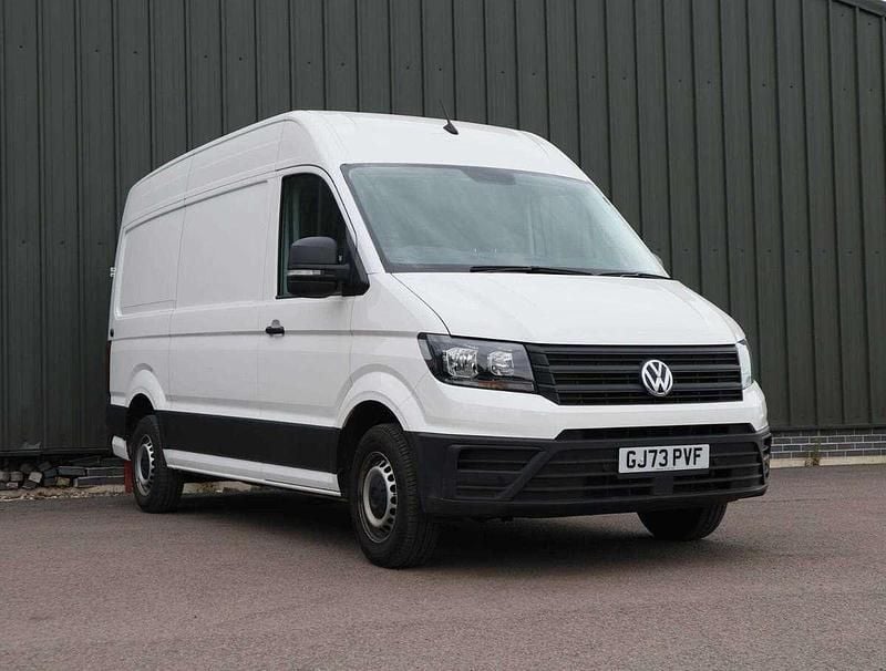White Used 2023 VW Crafter Trendline Van | £28,186 (Fair price) - Image 1/4