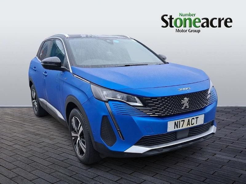 Blue Used 2022 Peugeot 3008 GTi Hatchback | £18,795 (Fair price) - Image 1/4