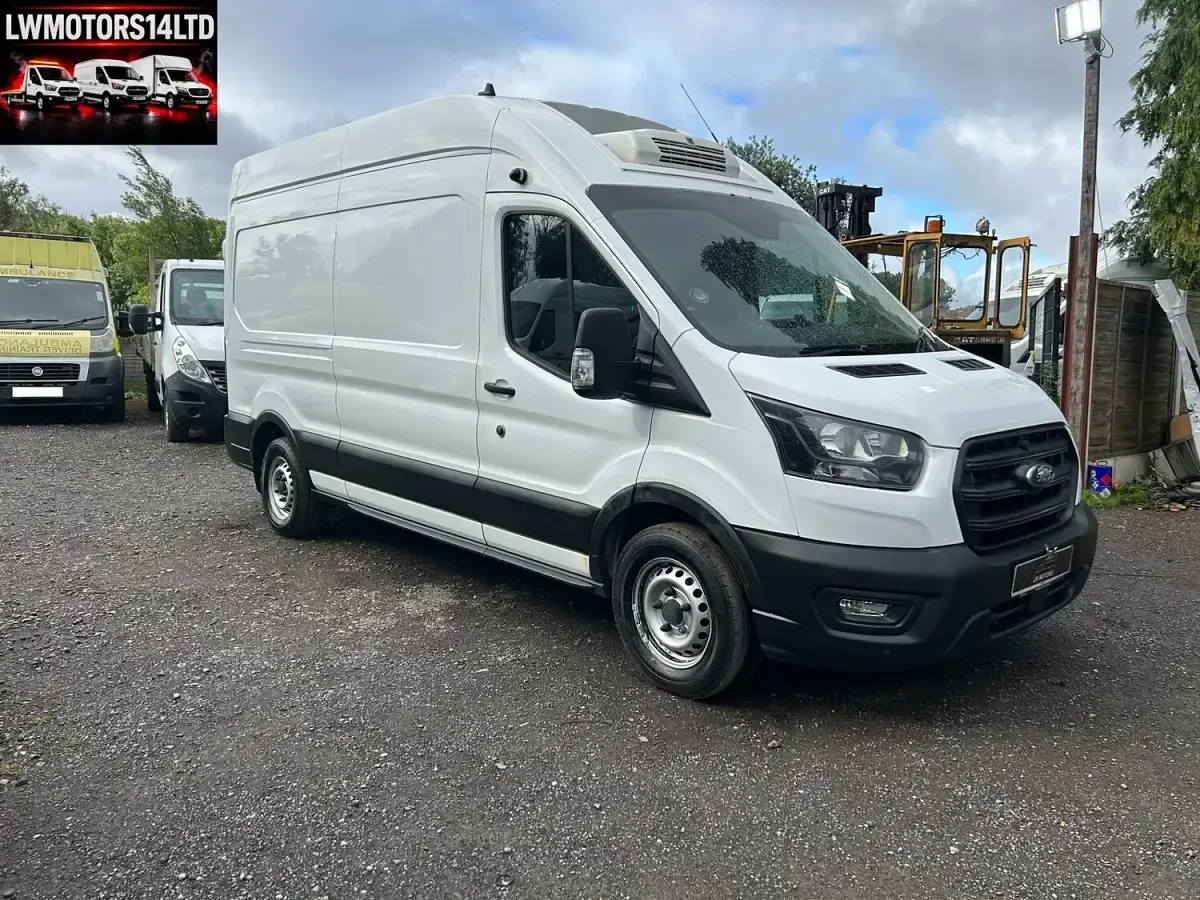 Used Ford Transit 130 HP (95 kW) 2022 White Van