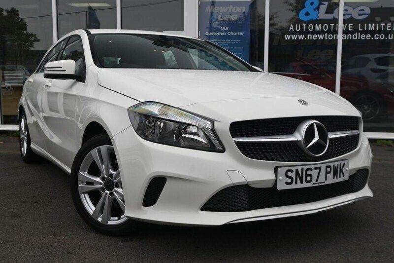 White Used 2017 Mercedes A160 Hatchback | £12,000 (Fair price) - Image 1/4