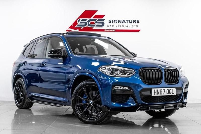 Blue Used 2017 BMW X3 M Sport SUV | £24,495 (Expensive) - Image 1/1