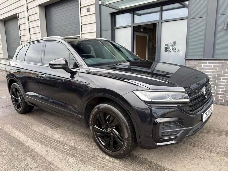 Used VW Touareg R-line 286 HP (210 kW) 2021 Black SUV