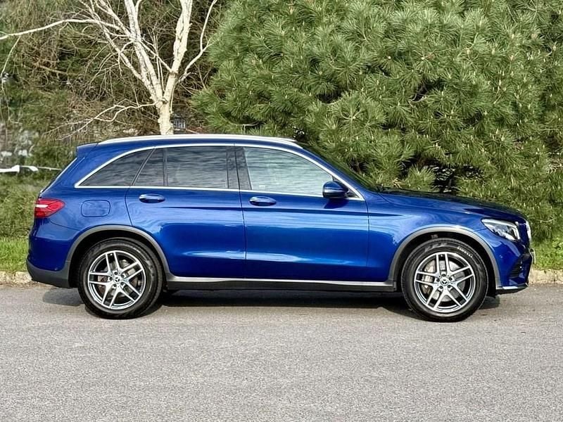 Used Mercedes GLC250 AMG line 2017 Blue SUV