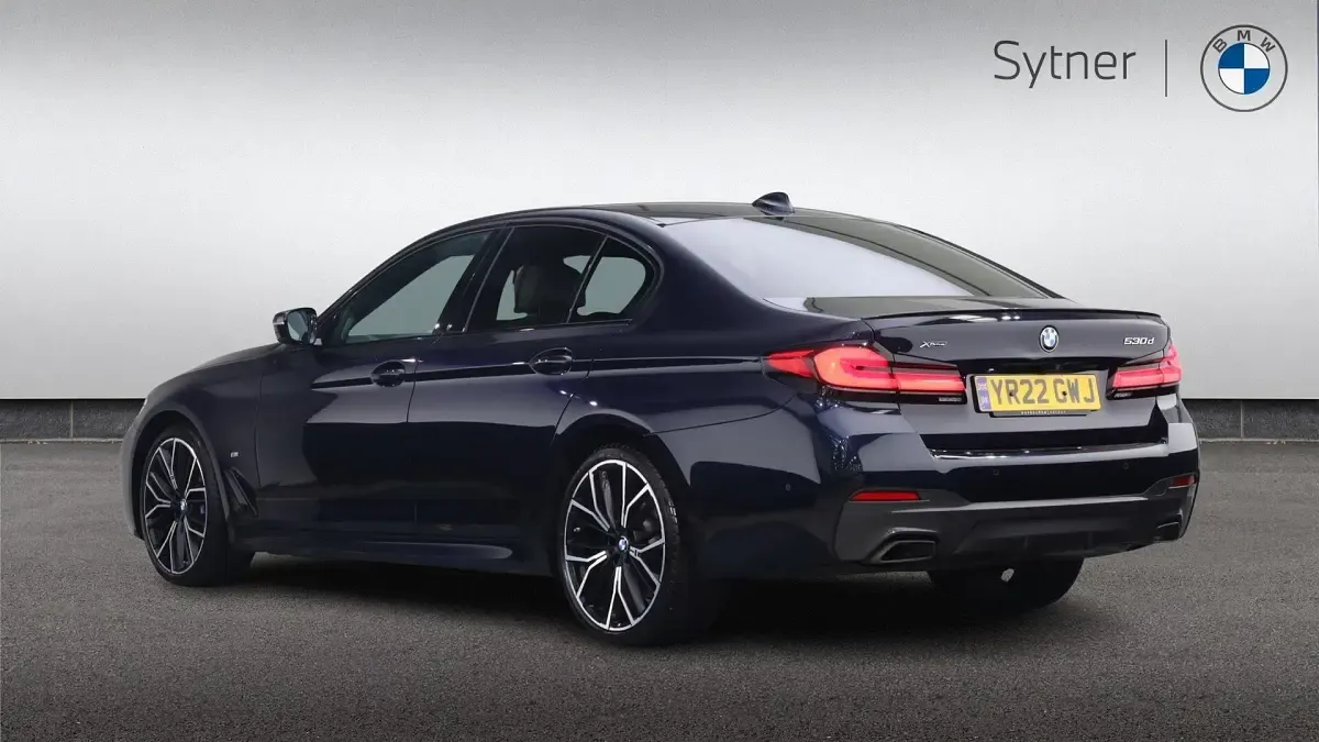 Used BMW 530 M Sport 282 HP (207 kW) 2022 Black