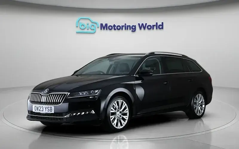 Used Skoda Superb SE L 150 HP (110 kW) 2023 Black Estate