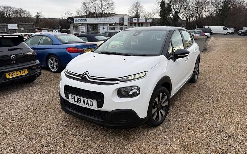 Used Citroën C3 Feel 68 HP (50 kW) 2018 White Hatchback