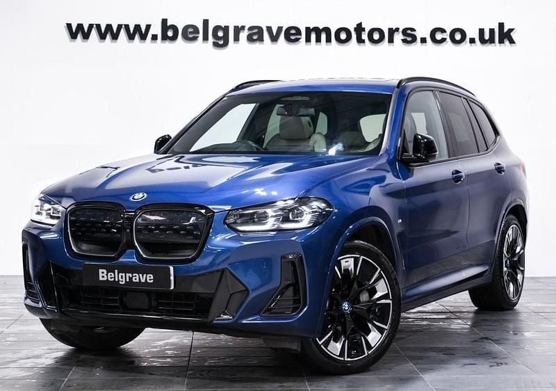 Blue Used 2023 BMW iX3 M Sport SUV | £33,980 (Fair price) - Image 1/4