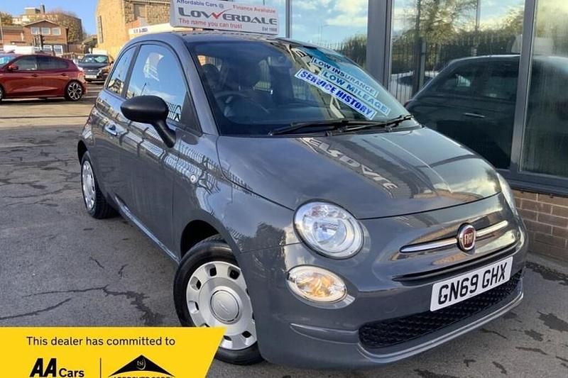 Grey Used 2019 Fiat 500 Pop Hatchback | £7,295 (Fair price) - Image 1/1