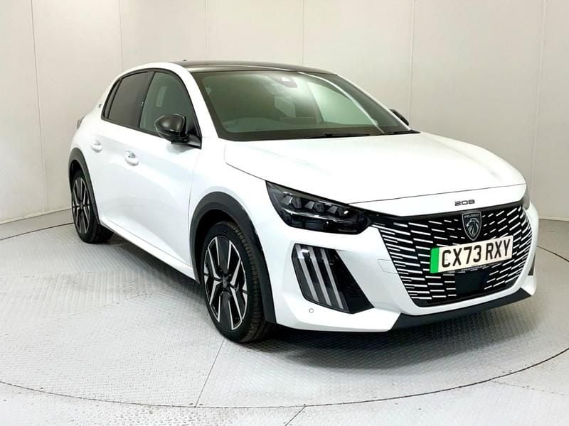 White Used 2024 Peugeot e-208 GTi Hatchback | £18,495 - Image 1/4