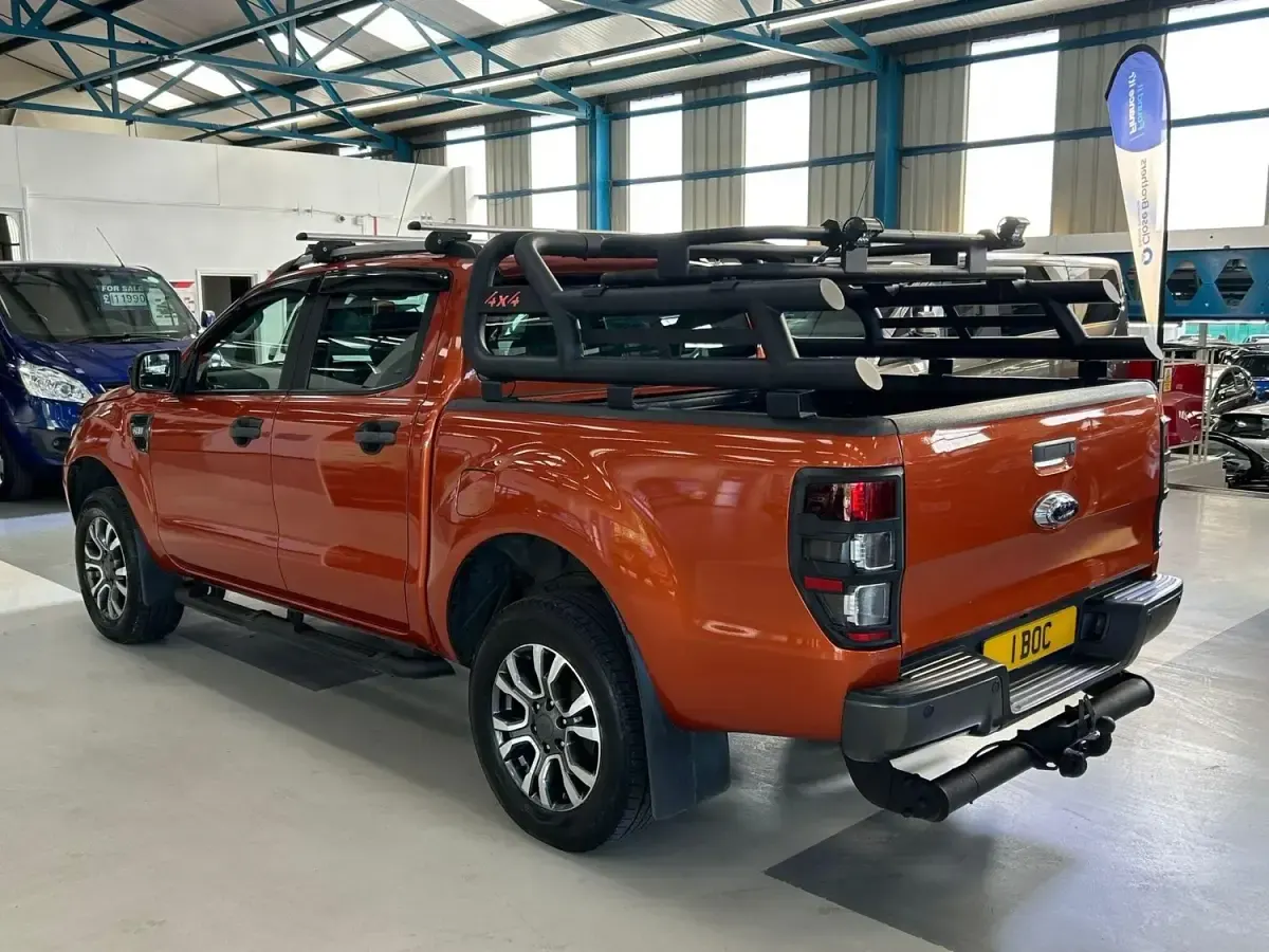 Used Ford Ranger Wildtrack 200 HP (147 kW) 2015 Orange Pickup