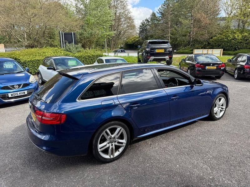 Used Audi A4 S-Line 174 HP (127 kW) 2013 Blue Estate