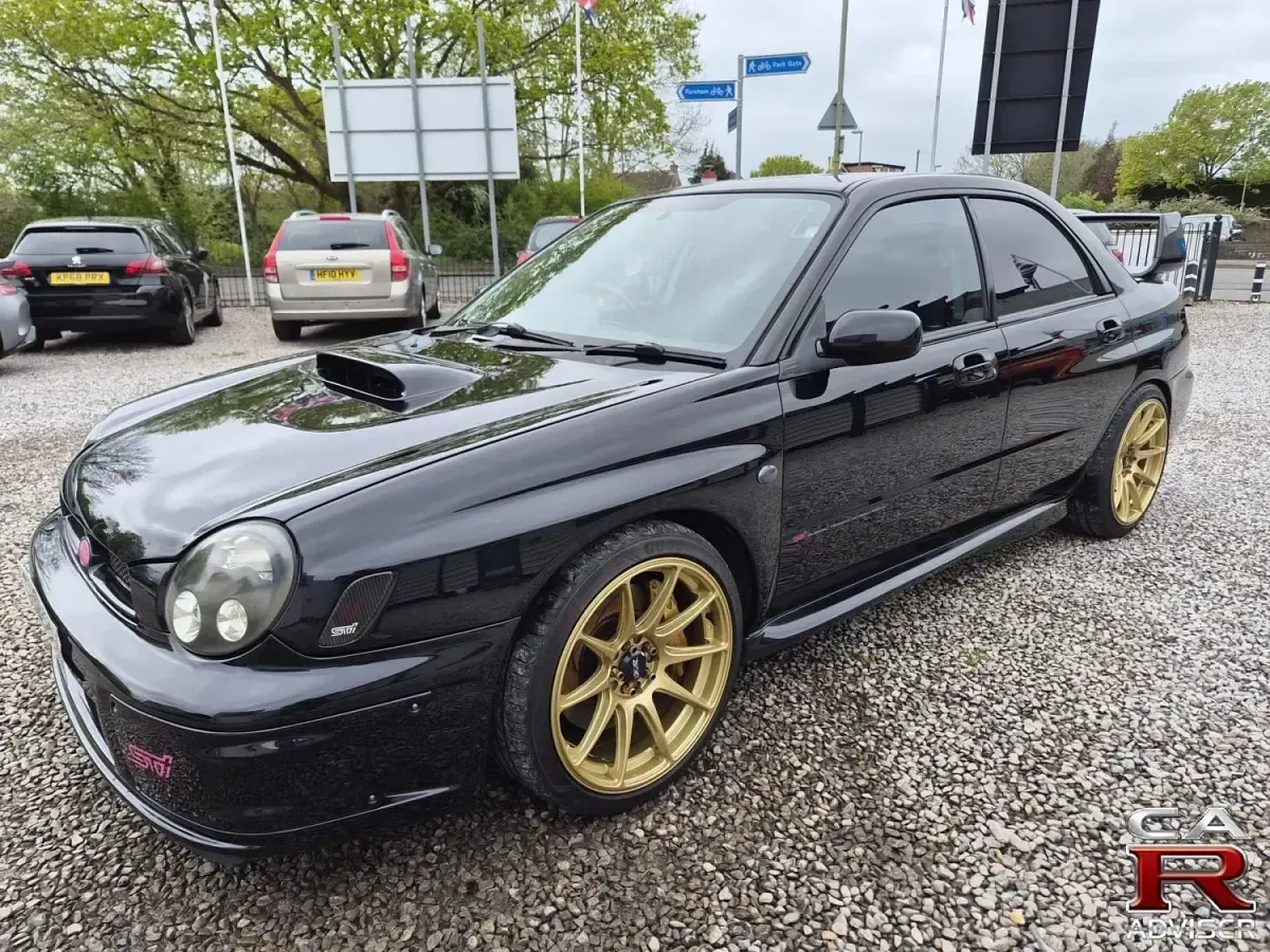 Używany Subaru Impreza 299 KM (219 kW) 2002 Niebieski Sedan/Limuzyna