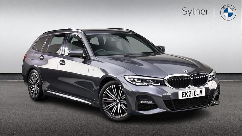 Grey Used 2021 BMW 330 M Sport Estate | £27,500 (Fair price) - Image 1/4