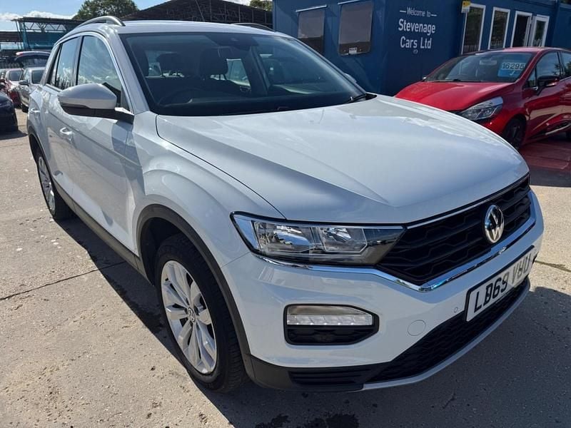 Used VW T-Roc SE 150 HP (110 kW) 2019 White SUV