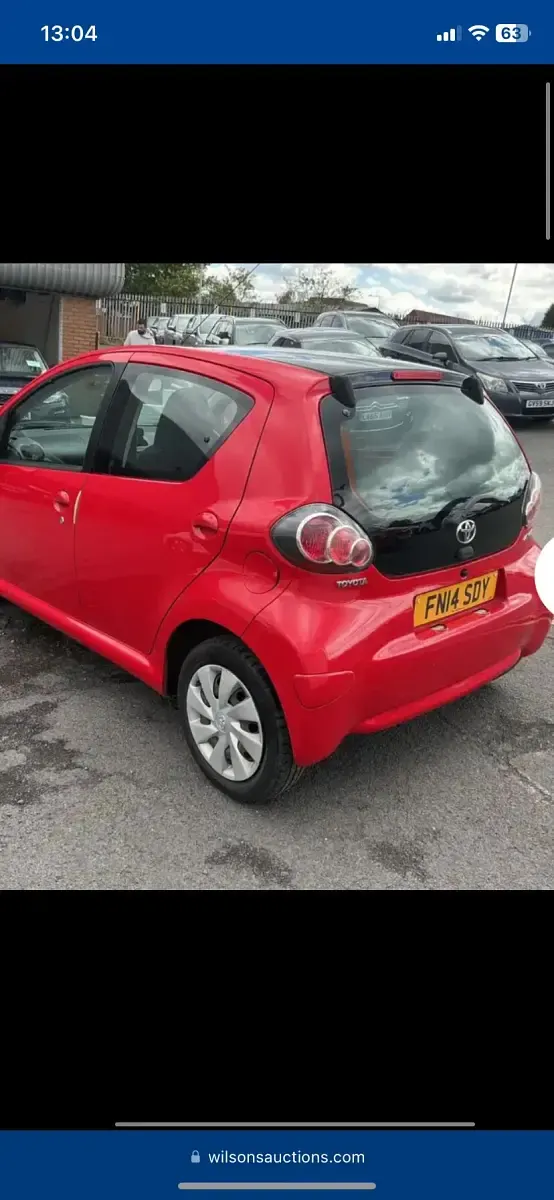 Used Toyota Aygo 2014 Multicoloured Hatchback