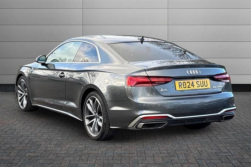 Used Audi A5 S-Line 150 HP (110 kW) 2024 Daytona grey Coupe