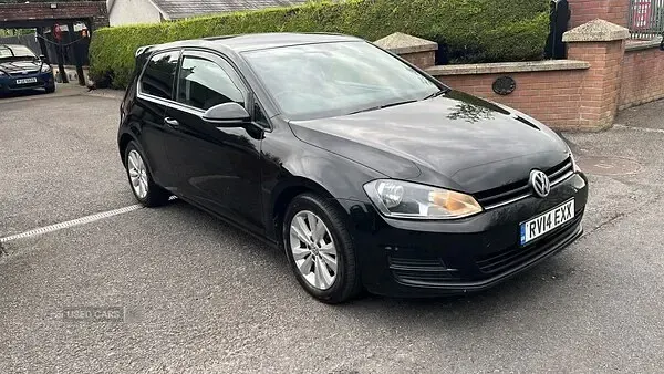 Used VW Golf VII SE 110 HP (80 kW) 2014 Black Hatchback